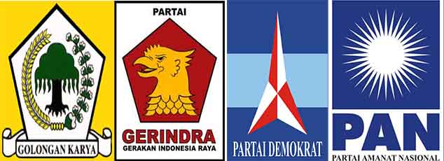 DCS Anggota DPR-RI Dapil Sulut (Golkar, Gerindra, Demokrat, PAN)